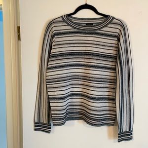 Striped sparkly sweater